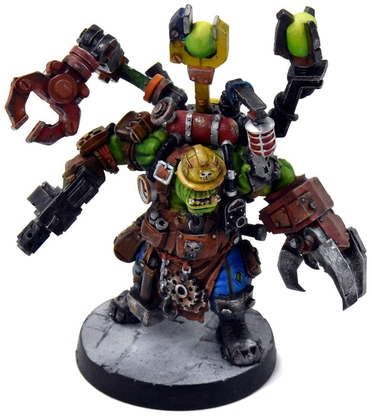 ORKS Big Mek #2 WELL PAINTED not gw Warhammer 40K