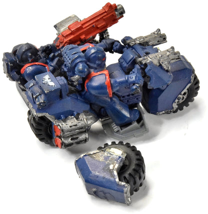 SPACE MARINES Attack Bike #1 METAL Warhammer 40K
