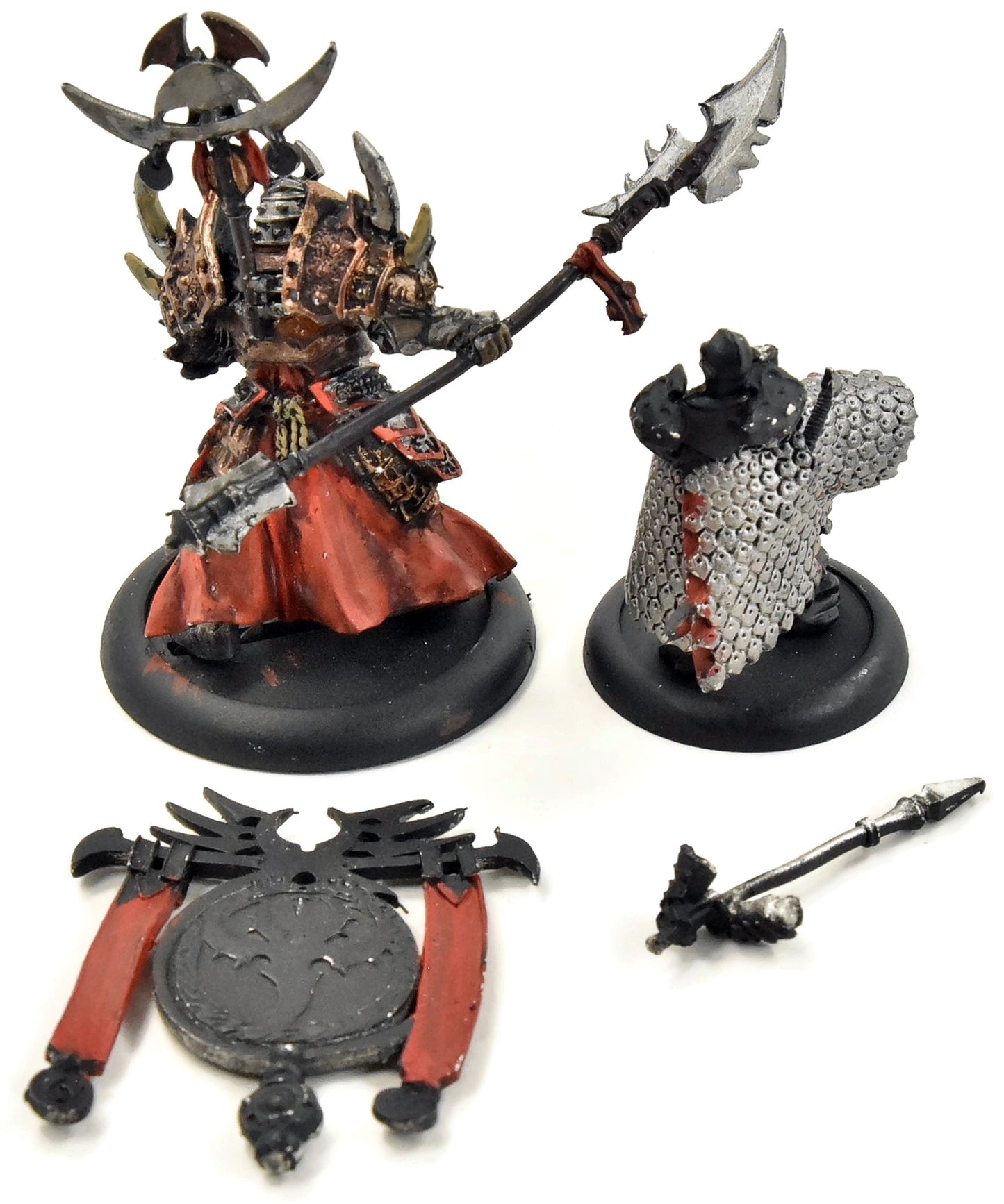 HORDES Tyrant Commander and Standard #1 METAL skorne