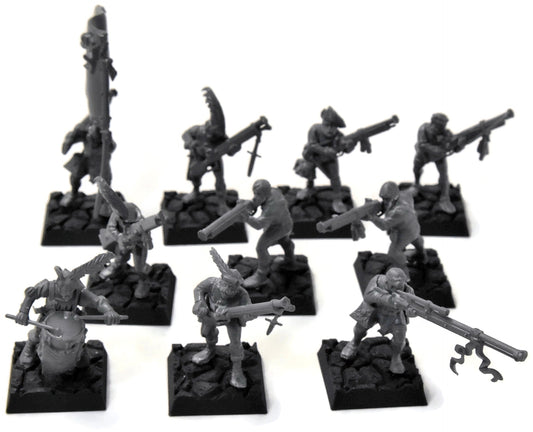 THE EMPIRE 10 State Troops Handgunners #12 Fantasy
