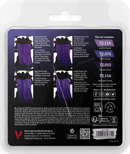 Vallejo Game Color Set Purple