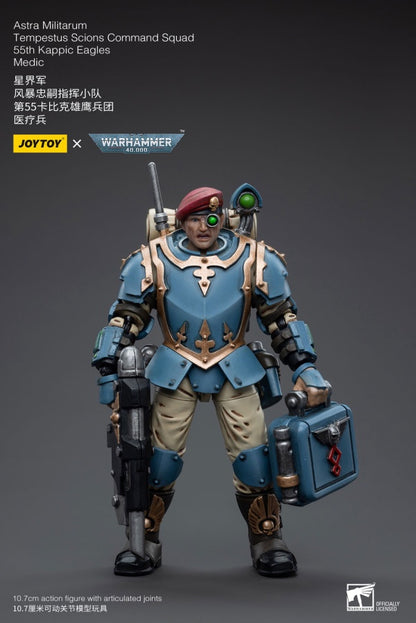 Tempestus Scions Command Squad 55th Kappic Eagles Medic Astra Militarum Joy Toy