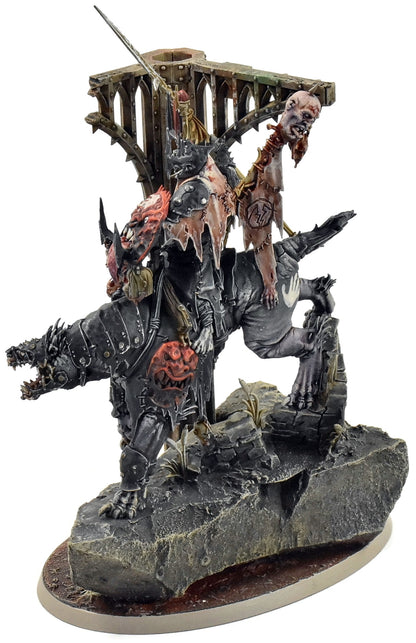 ORRUK WARCLANS Killaboss on Great Gnashtoof #1 PRO PAINTED Sigmar