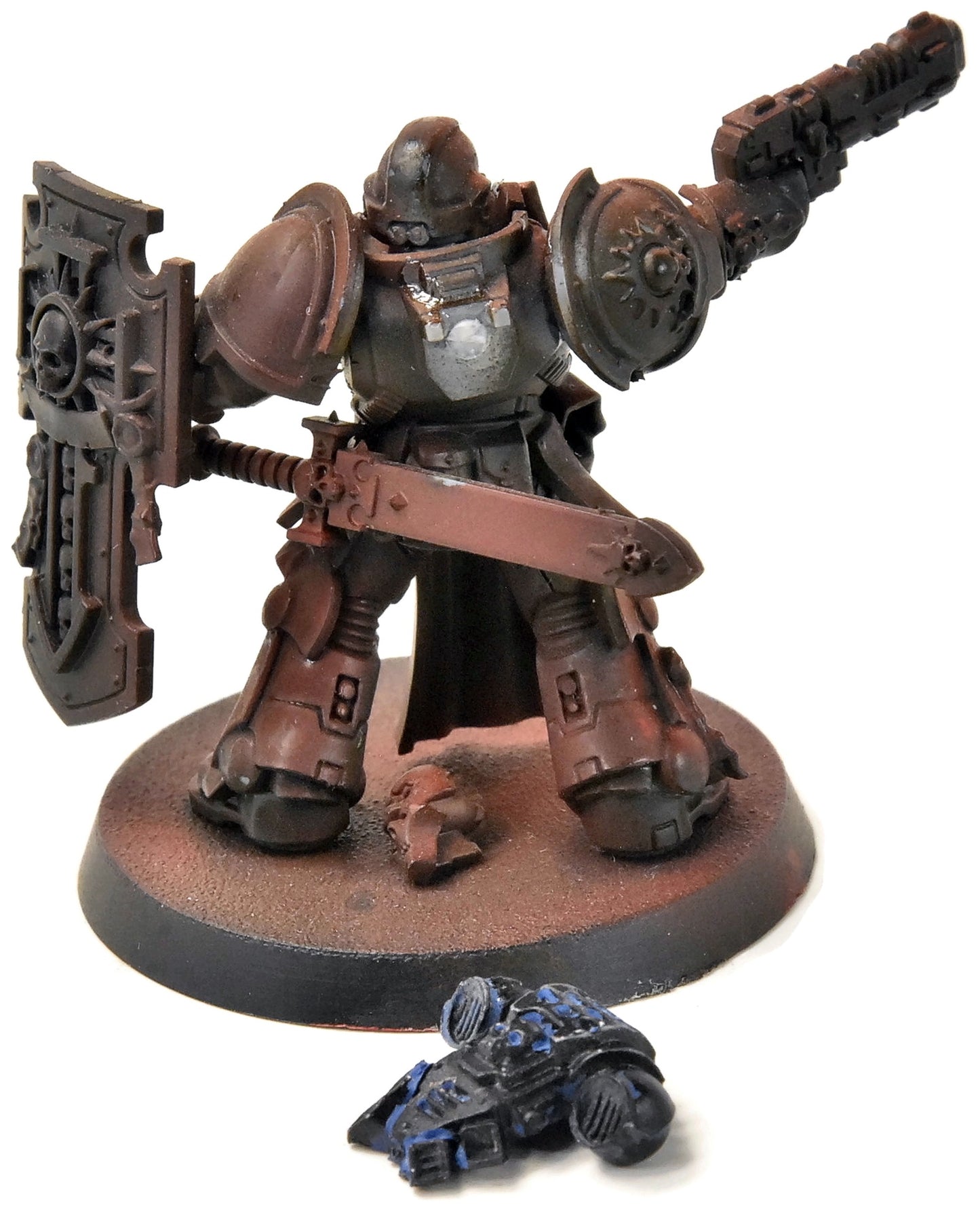 SPACE MARINES Lieutenant With Shield #5 Warhammer 40K