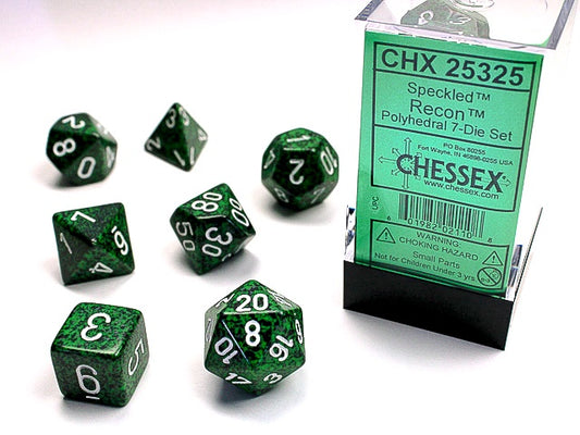 Speckled 7-Die Set Recon Chessex Dice (CHX25325)