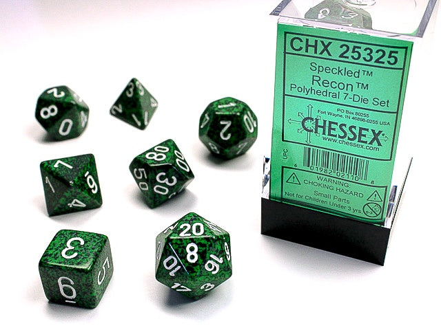 Speckled 7-Die Set Recon Chessex Dice (CHX25325)