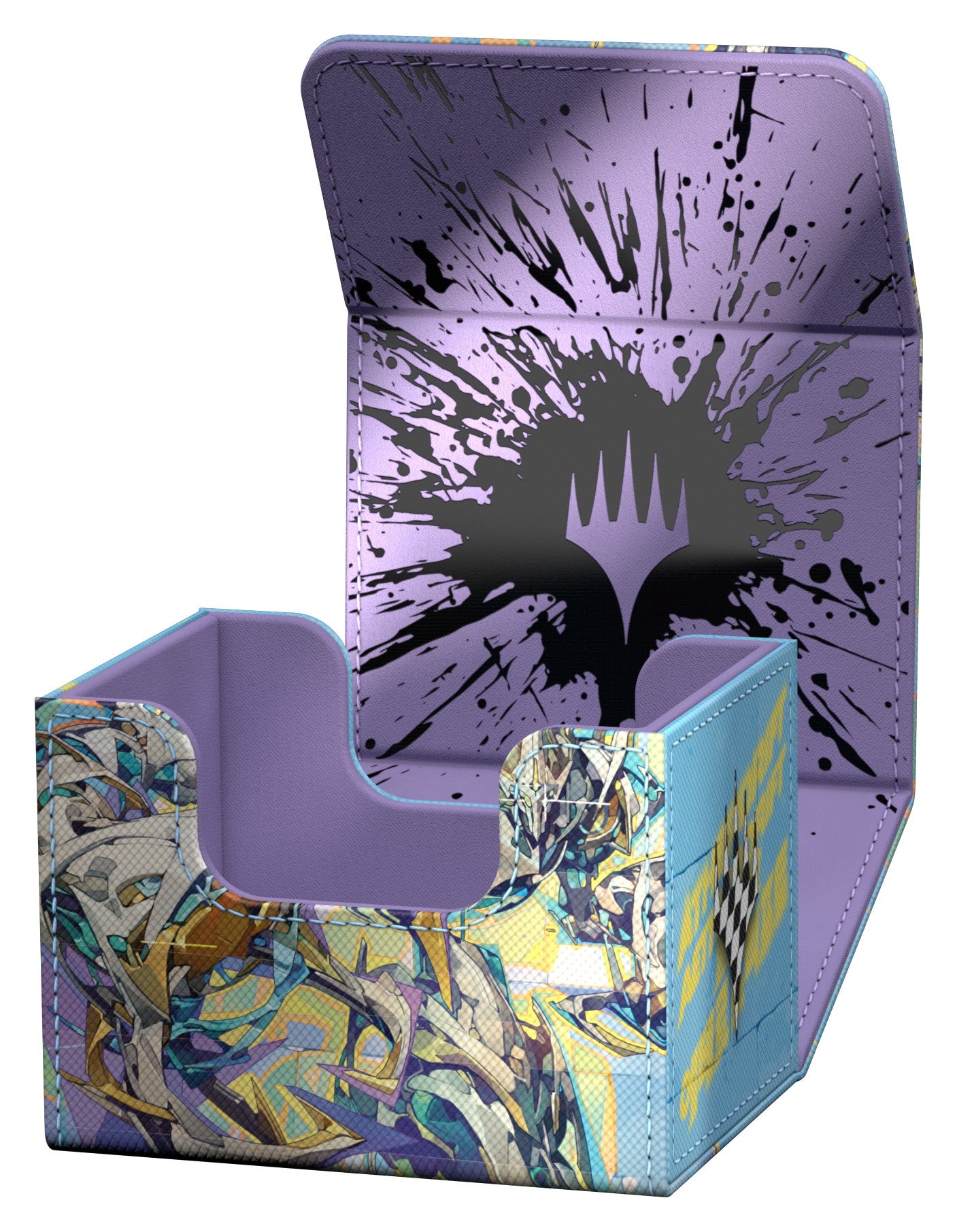 Étui de rangement Ultimate Guard Sidewinder pour plus de 100 cartes Xenoskin MTG Aetherdrift V7