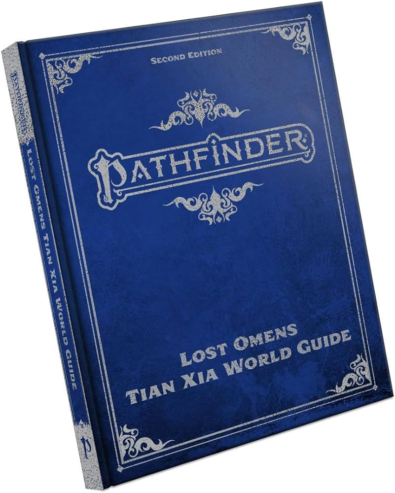 Pathfinder 2e Lost Omens Tian Xia World Guide Special Edition