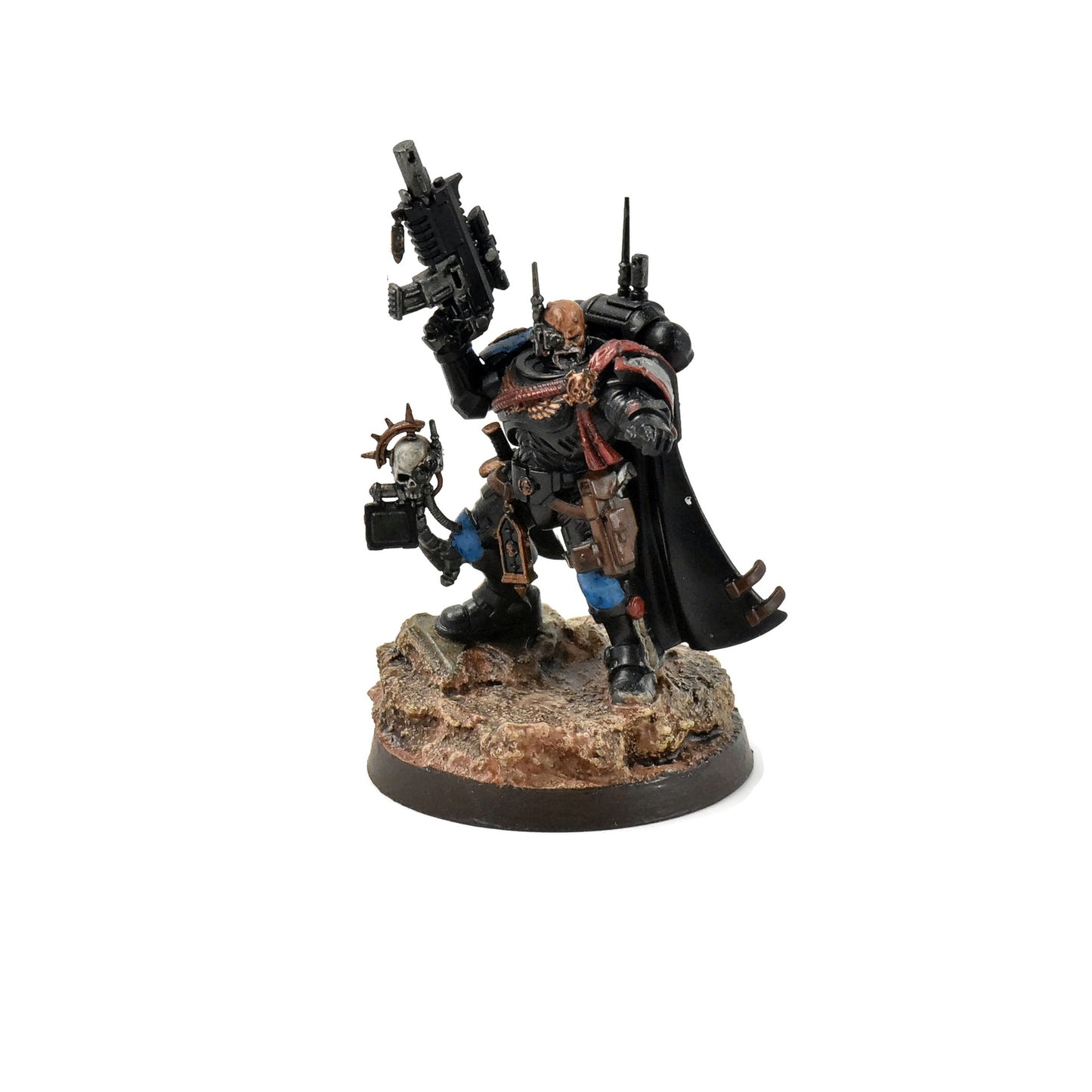 SPACE MARINES Captain in Phobos Armour #1 WELL PAINTED 40K