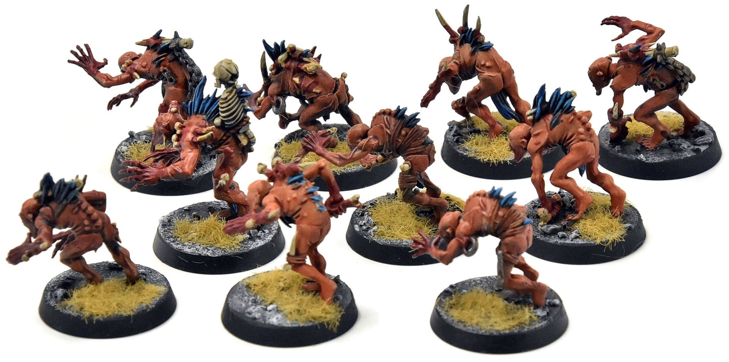 FLESH-EATER COURTS 10 Crypt Ghouls #4 WELL PAINTED Sigmar