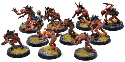 FLESH-EATER COURTS 10 Crypt Ghouls #4 WELL PAINTED Sigmar