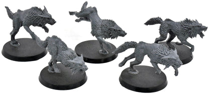SPACE WOLVES 5 Fenrisian Wolves #9 Warhammer 40K
