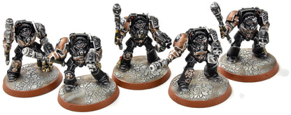 SPACE MARINES 5 Terminators #1 PRO PAINTED Warhammer 40K