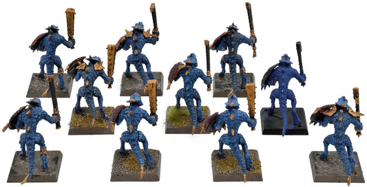 LIZARDMEN 10 Saurus Warriors #1 Warhammer Fantasy
