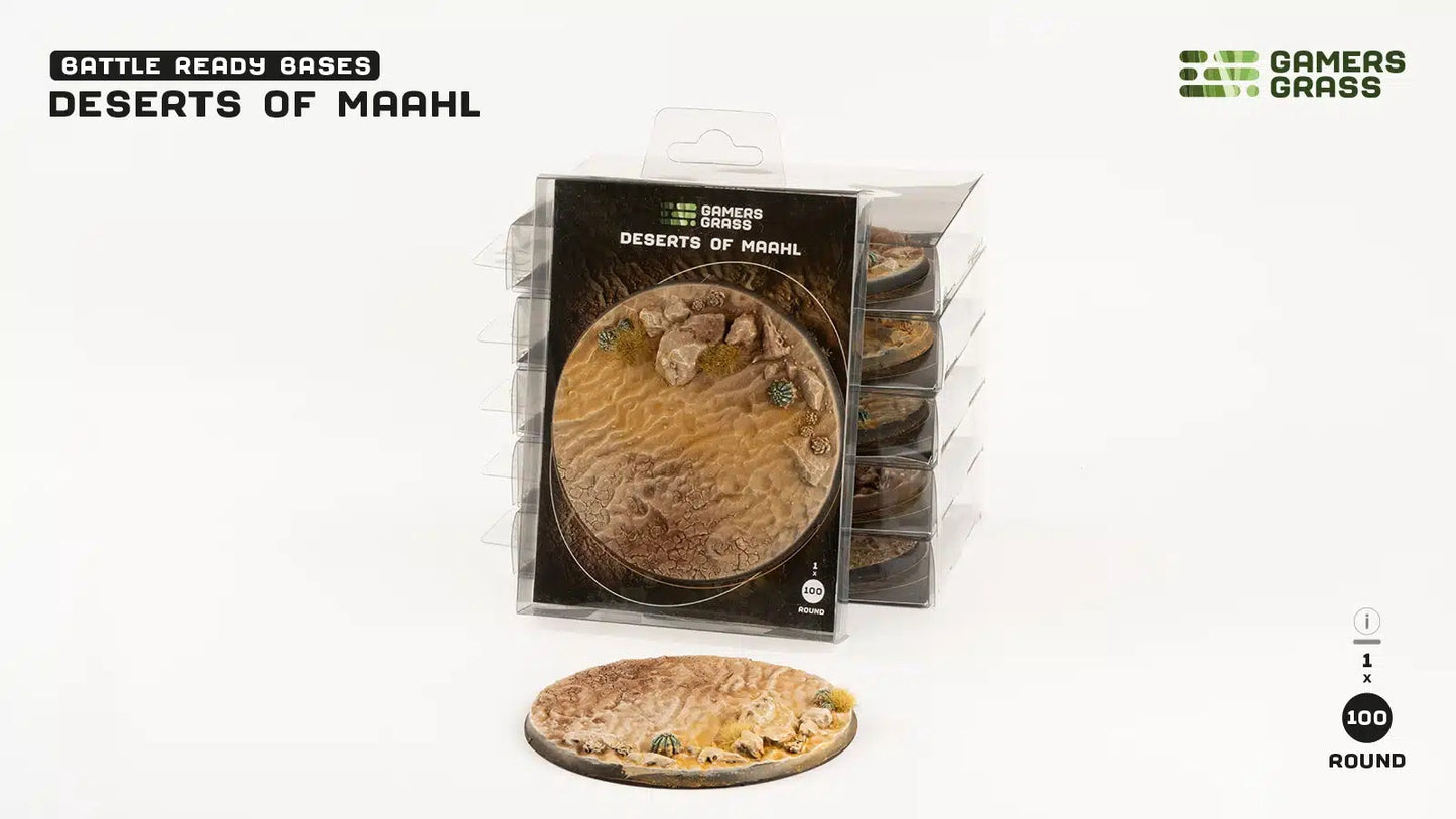 Deserts of Maahl - Round 100mm (x1)