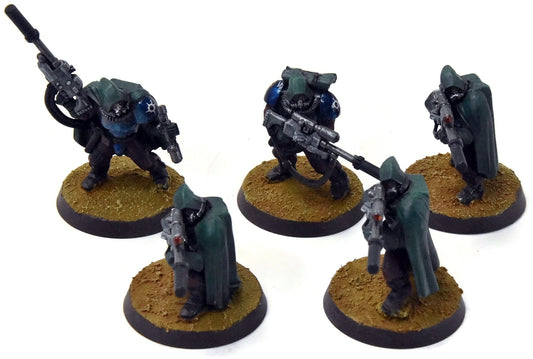 THOUSAND SONS 5 Scouts With Snipers #1 WELL PAINTED Warhammer 40K