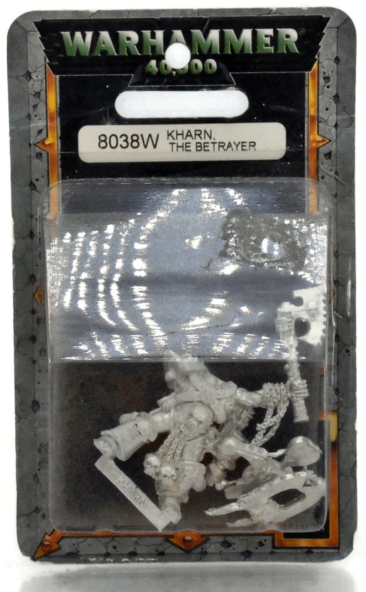 CHAOS SPACE MARINES Kharn The Betrayer #1 METAL Warhammer 40K Blister