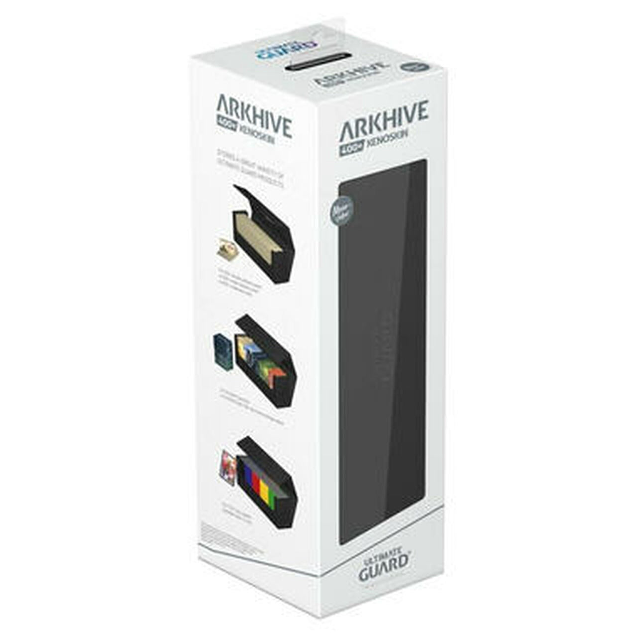 Ultimate Guard - Arkhive 400+ Xenoskin Monocolor - Black