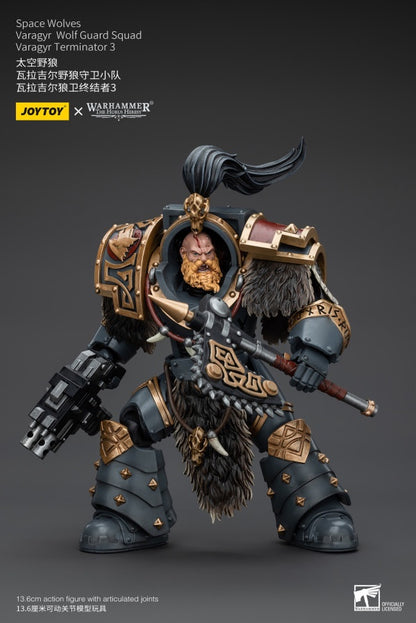 Varagyr Wolf Guard Squad Varagyr Terminator 3 Space Wolves Joy Toy