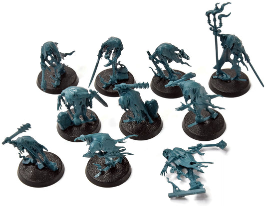 NIGHTAUNT 10 Chainrasp Horde #1 Missing 1 Base Sigmar