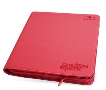 Ultimate Guard Quadrow Zipfolio Xenoskin 24pkt Red