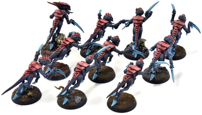 TYRANIDS 10 Hormagaunts #6 WELL PAINTED Warhammer 40K