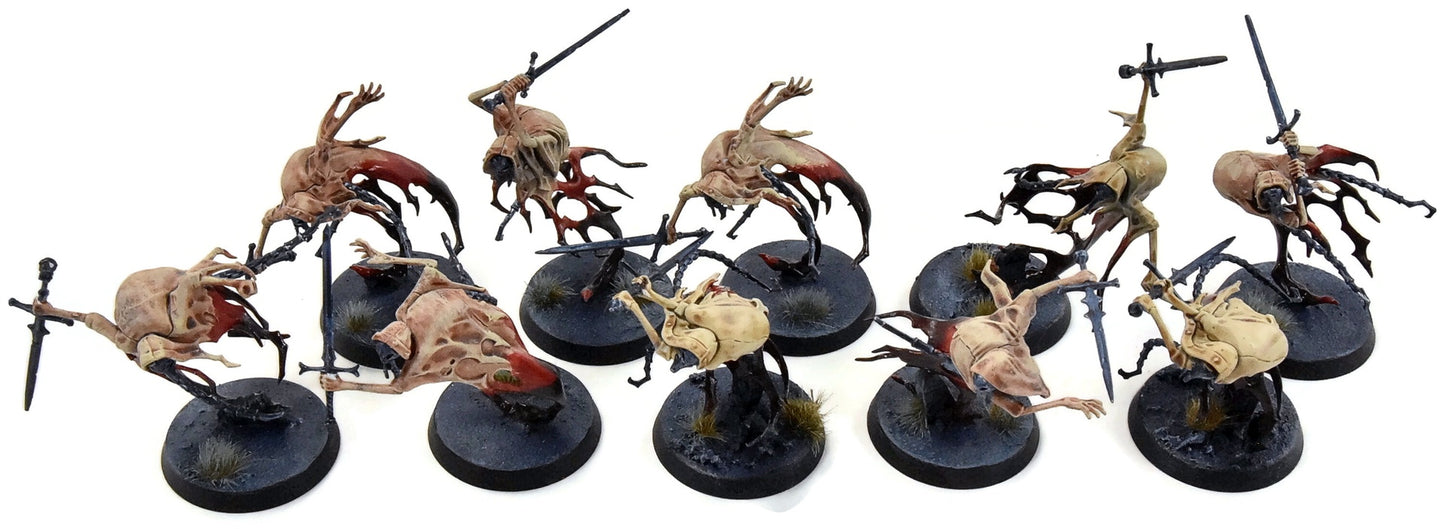 NIGHTHAUNT 10 Bladegheist Revenants #2 WELL PAINTED Sigmar