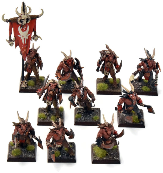 BEASTMEN 10 Gors #5 PRO-PAINTED Fantasy