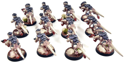 TYRANIDES 12 Termagants Couvée n°2 BIEN PEINTS Warhammer 40K