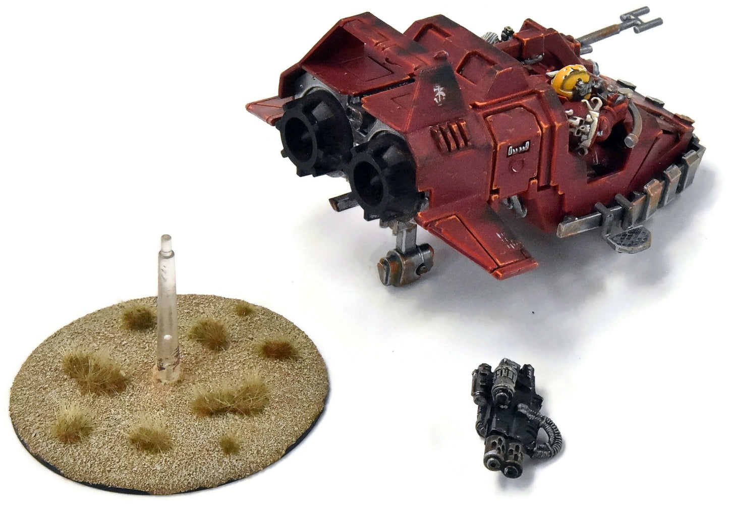 BLOOD ANGEL Land Speeder #2 WELL PAINTED Warhammer 40K