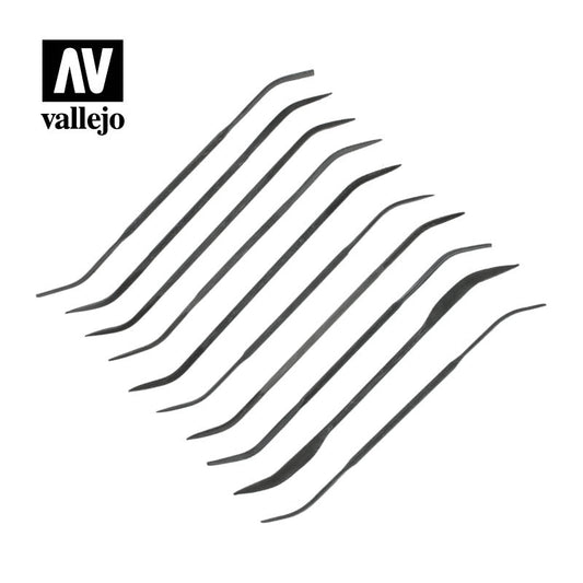 Vallejo Curved File Set (*10) (T03003)