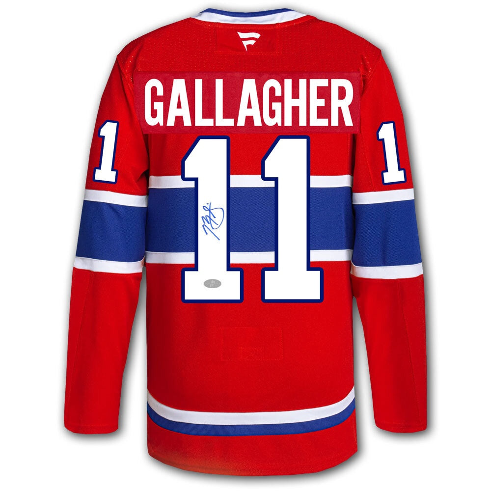 Brendan Gallagher Autographed Fanatics Premium Jersey