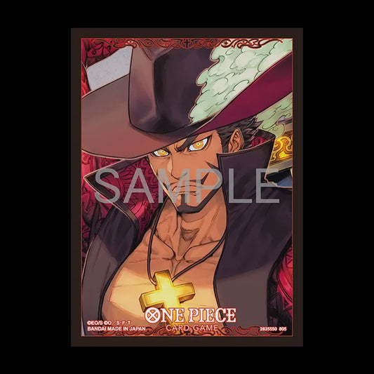 One Piece CG Sleeves Set 13 Dracule Mihawk 70ct