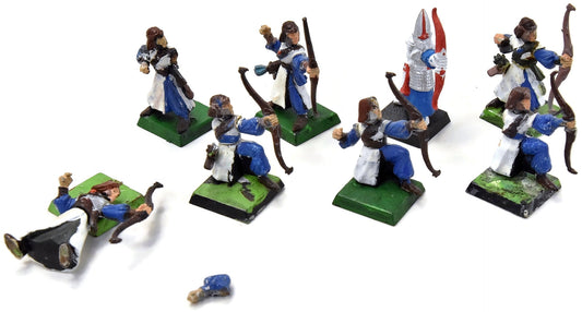 HIGH ELVES 8 Archers Regiment #5 Warhammer Fantasy