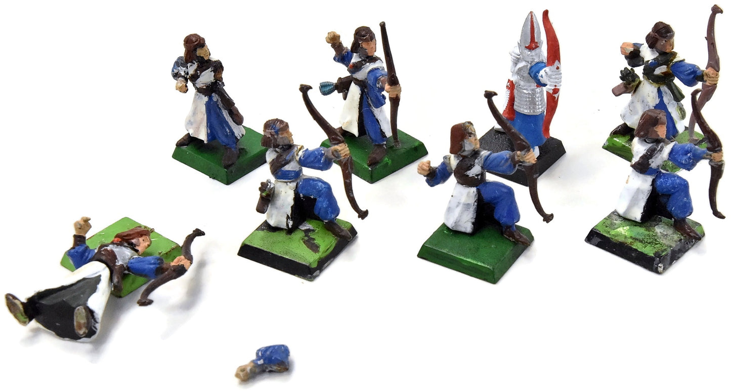 HIGH ELVES 8 Archers Regiment #5 Warhammer Fantasy