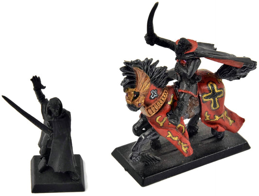 VAMPIRE COUNTS 2 Von Carstein Vampires Mounted and on Foot #1 METAL Old World