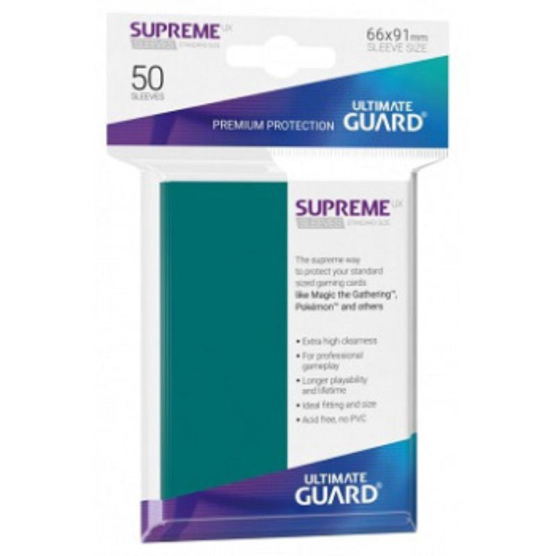 Ultimate Guard Sleeves Supreme Ux Petrol Blue 50Ct