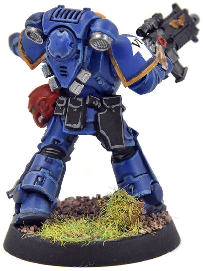 SPACE MARINES Primaris Lieutenant #2 WELL PAINTED Ultramarines 40K