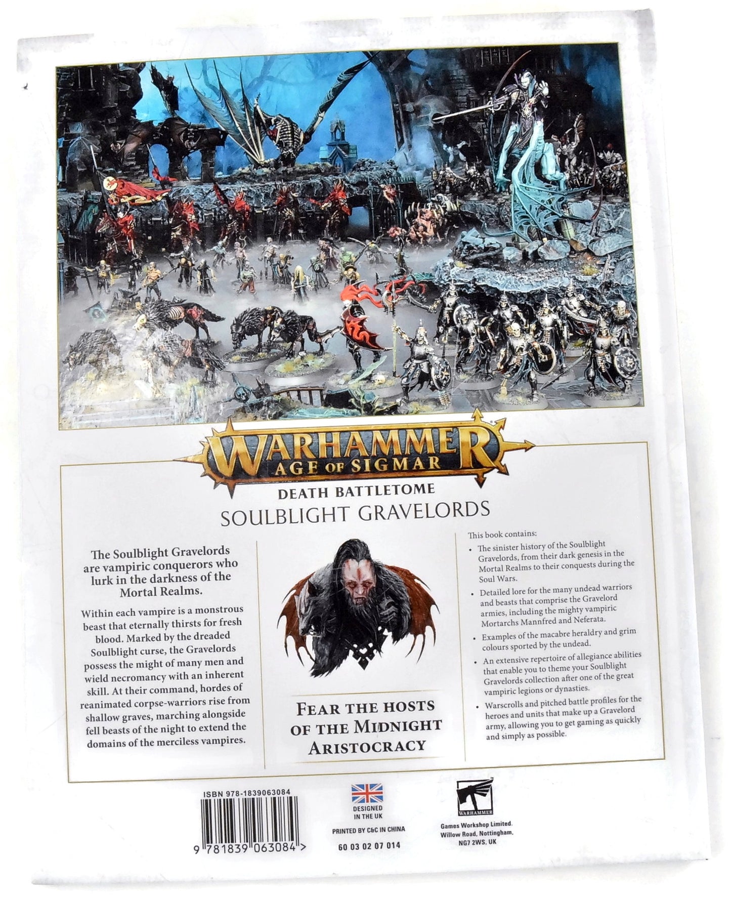 SOULBLIGHT GRAVELORDS Battletome Used Very Good Condition Sigmar