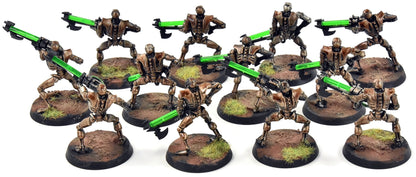 NECRONS 12 Warriors #3 Warhammer 40K WELL PAINTED