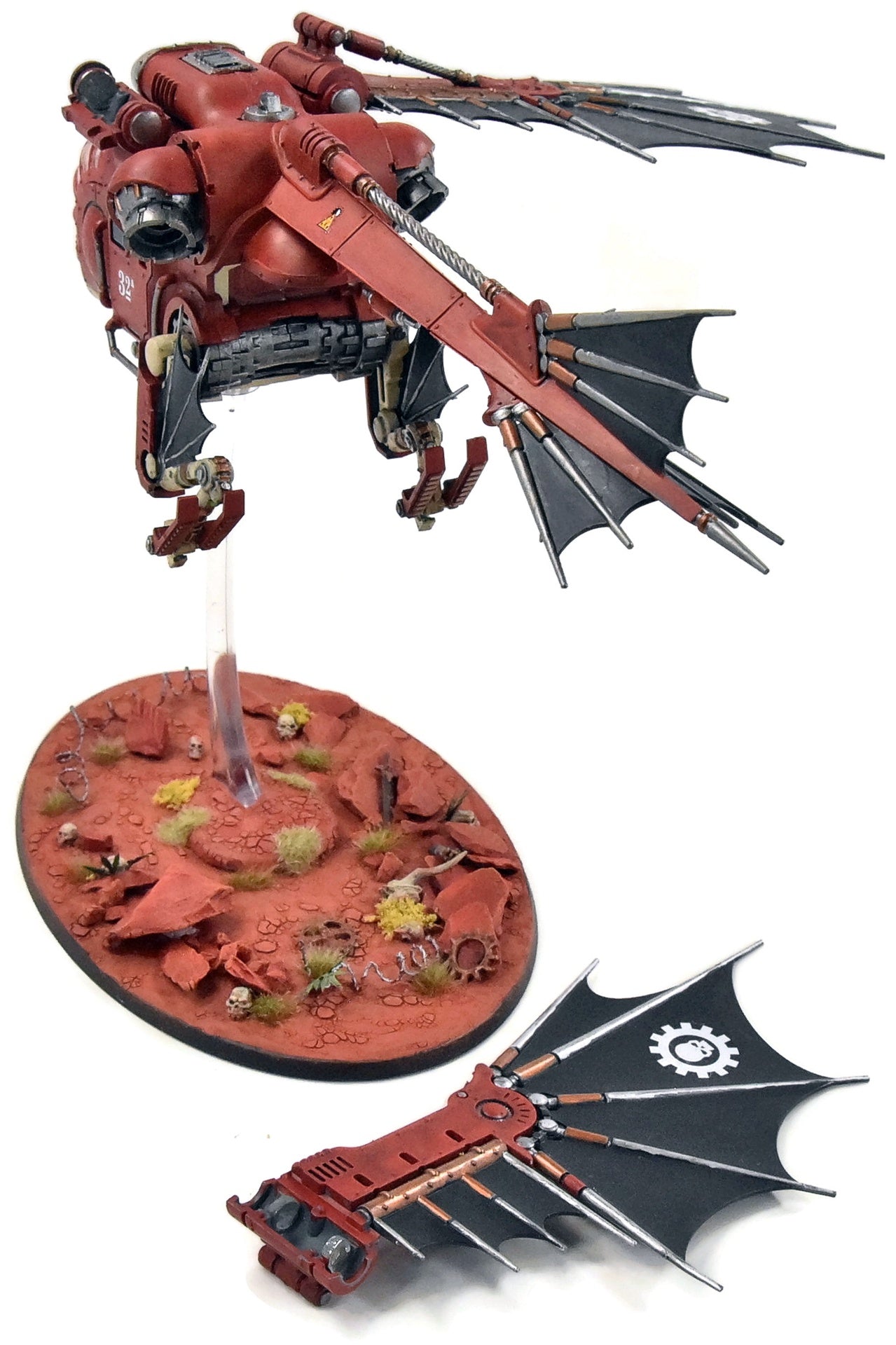 ADEPTUS MECHANICUS Archeopter Stratoraptor #1 WELL PAINTED no weapons 40K