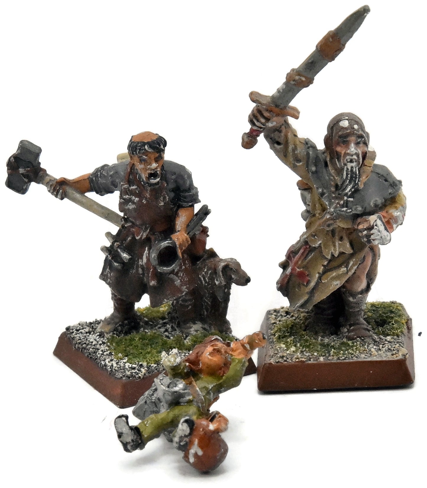 BRETONNIA Trebuchet crew & pilgrim #1 METAL Fantasy