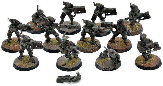 TAU EMPIRE 12 Fire warriors #1 METAL Warhammer 40K Pathfinder