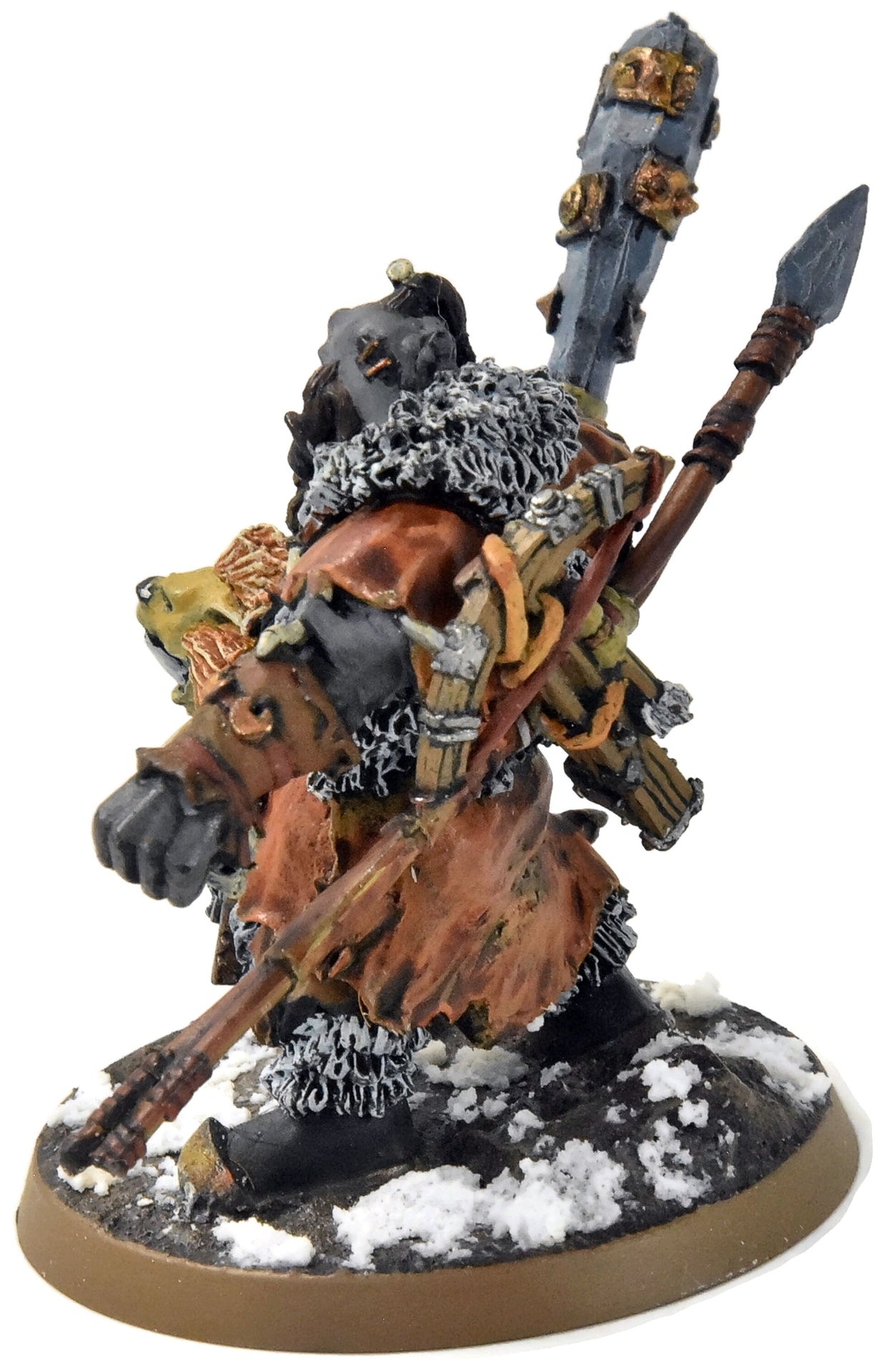 BEASTCLAW RAIDER Icebrow Hunter #1 PRO PAINTED METAL Sigmar