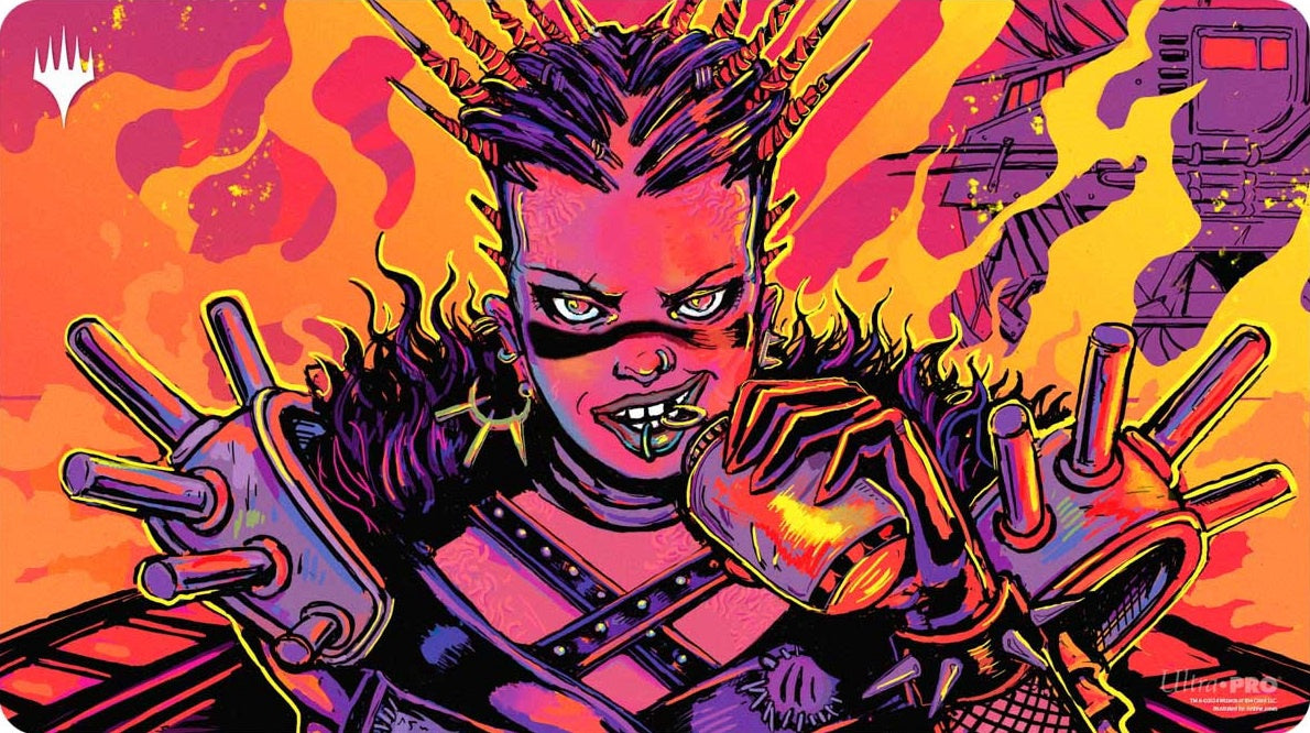 Ultra Pro Playmat MTG 2025 Multiplanar Race Set Borderless Racer 4