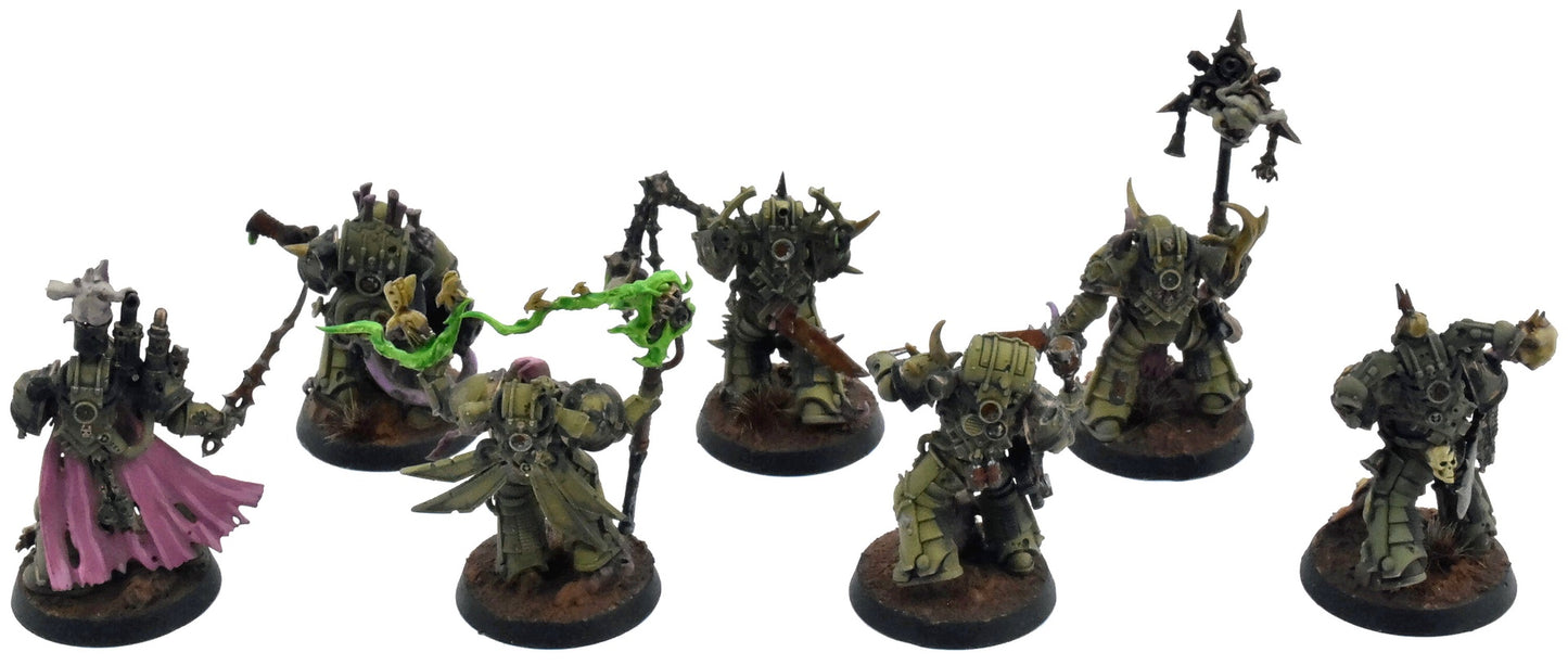 KILL TEAM 7 Plague Marines Kill Team #1 PRO PAINTED Warhammer 40K