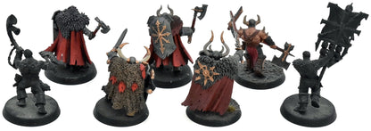 SLAVES TO DARKNESS 7 Loose Models #1 Warhammer Sigmar (Some Metal Krom)
