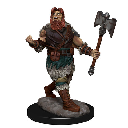 D&D Unpainted Minis Wv14 Human Barbarian Male
