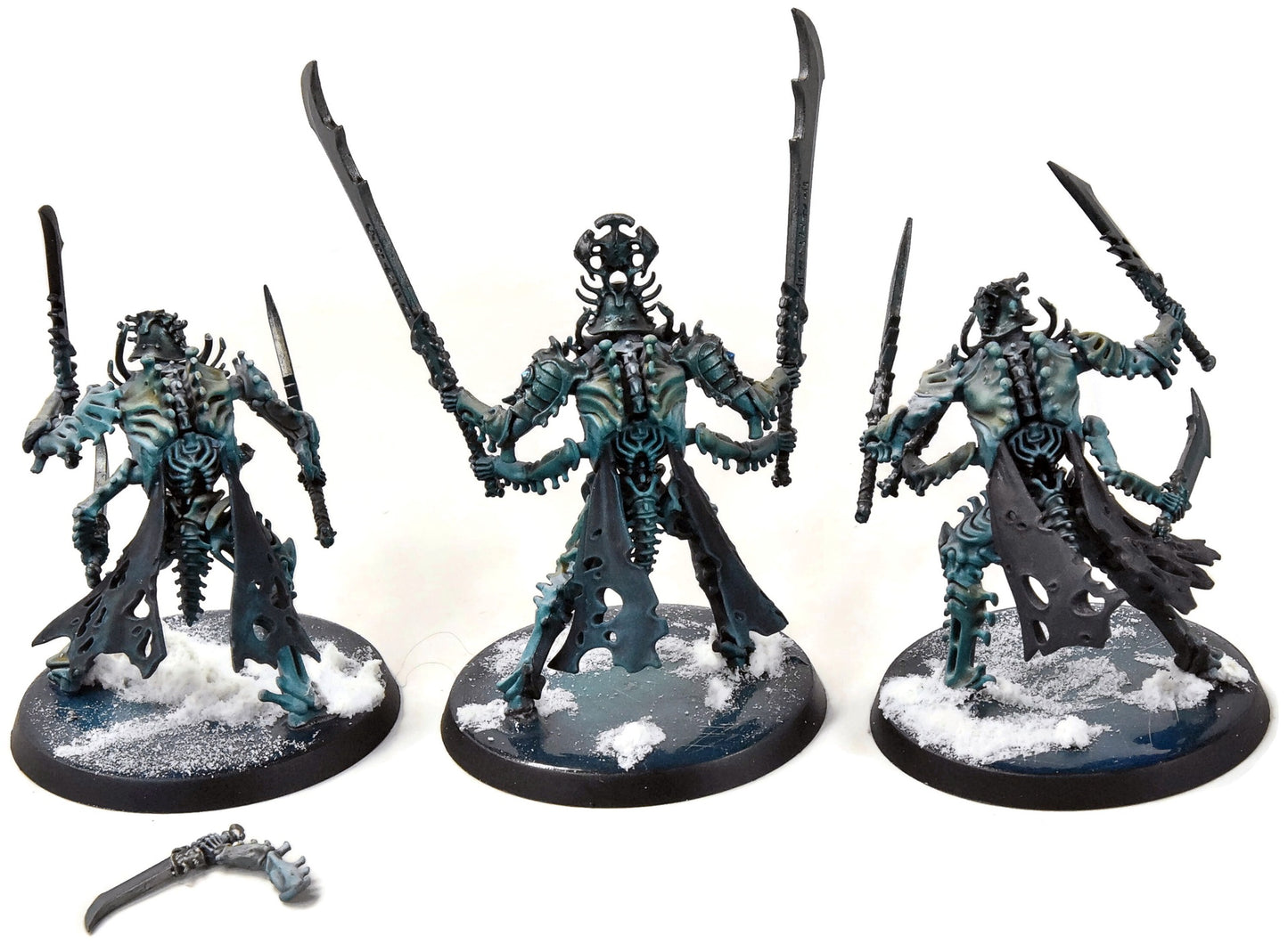 OSSIARCH BONEREAPERS 3 Necropolis Stalkers #2 WELL PAINTED Sigmar