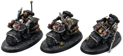 DEATHWATCH 3 Bike Squad #2 WELL PAINTED Warhammer 40K